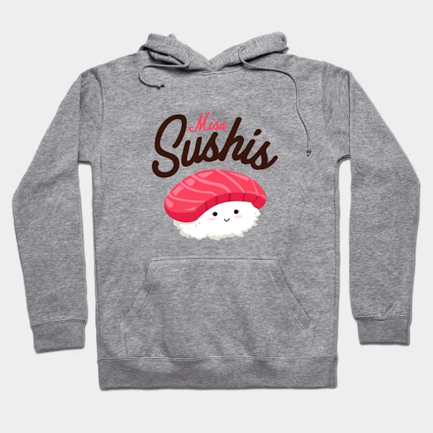 Miss sushis Hoodie by Nanaloo